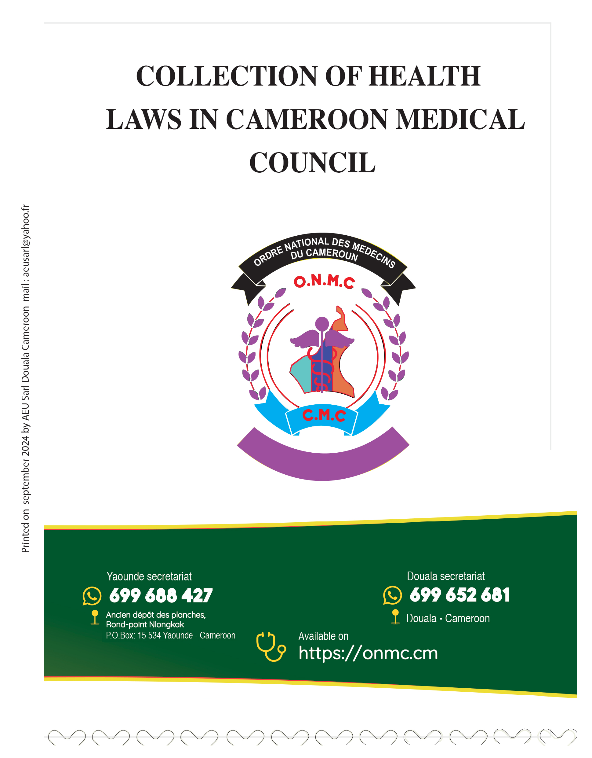 Collection of health laws in CMC